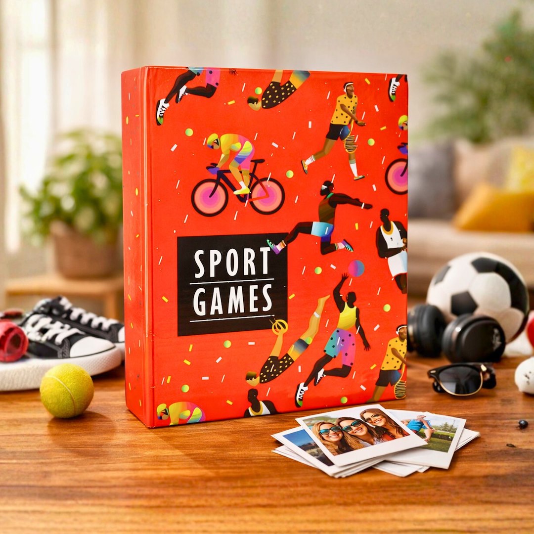 Album kieszeniowy klejony 10x15 cm 200 zdjęć DPH46200SPORTGAMES-1