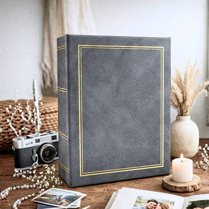 Album kieszeniowy klejony 10x15 cm 304 zdjęć DPH46304/2C-GREY