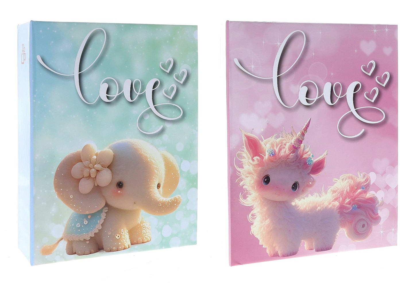Album kieszeniowy klejony 10x15 cm 304 zdjęć DPH46304/2HEARTLOVE