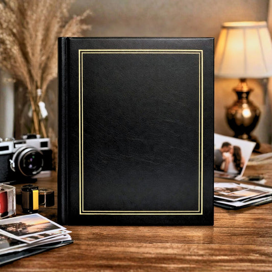 Album samoprzylepny spirala 23x28 cm 40 stron DRS20C-BLACK