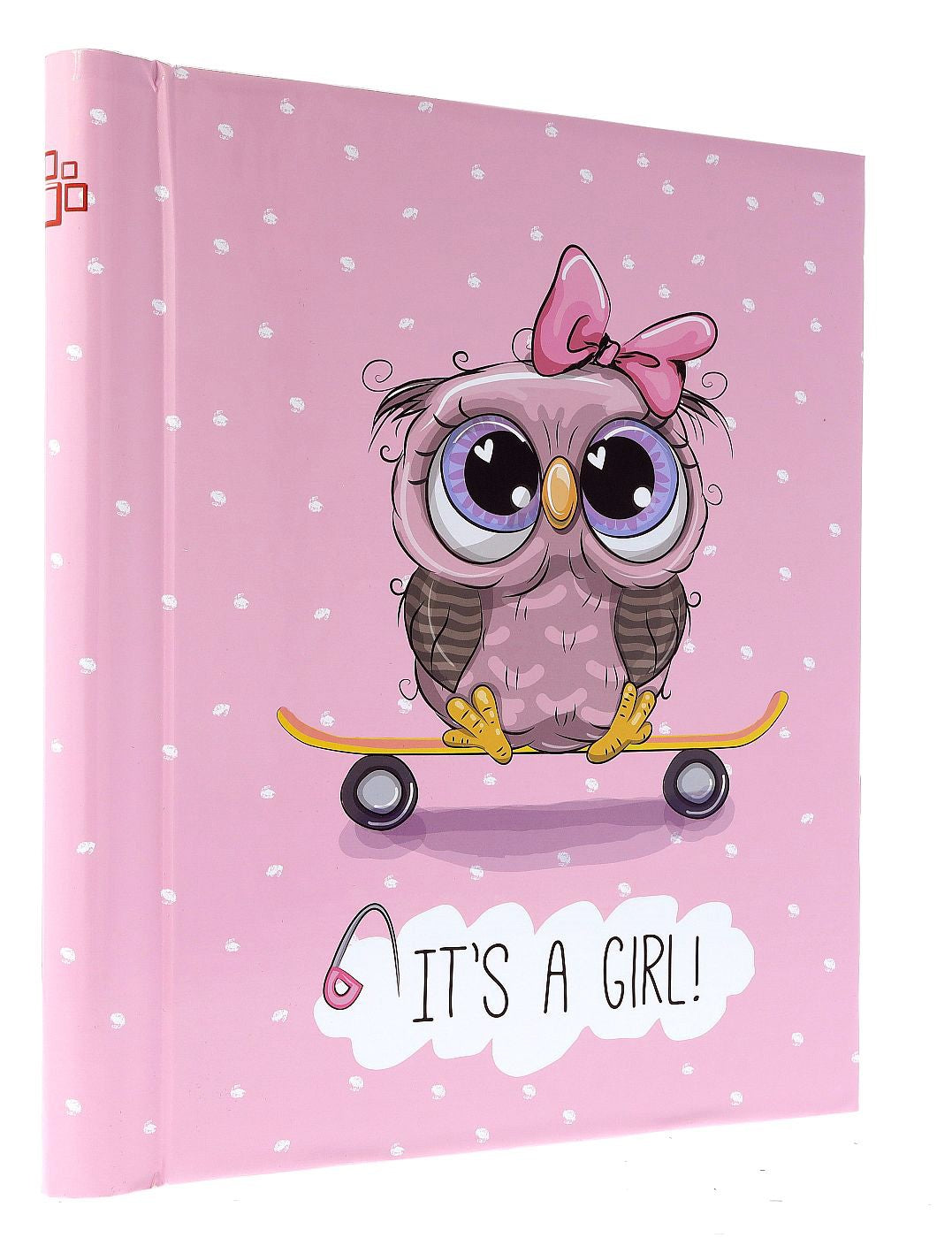 Album samoprzylepny spirala 23x28 cm 40 stron DRS20OWLPINK