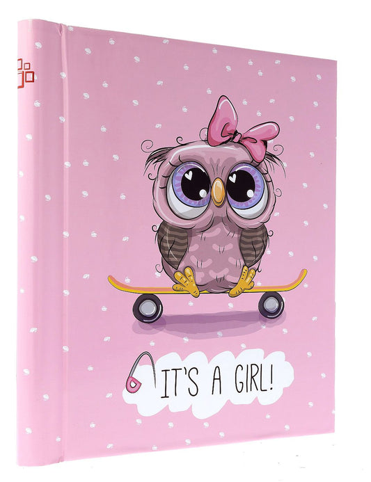 Album samoprzylepny spirala 23x28 cm 40 stron DRS20OWLPINK