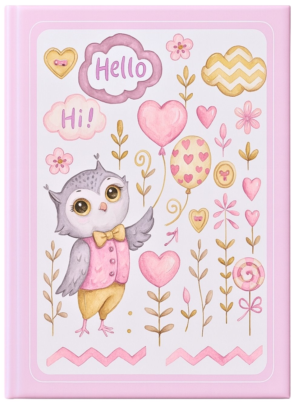 Album samoprzylepny spirala 23x28 cm 60 stron DRS30BABY04 - zdjęcie 3
