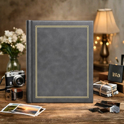 Album samoprzylepny spirala 23x28 cm 60 stron DRS30C-GREY