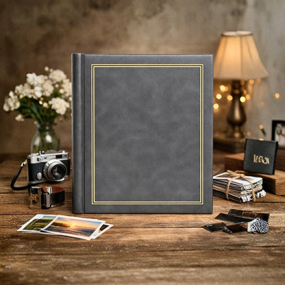 Album samoprzylepny spirala 23x28 cm 60 stron DRS30C-GREY - zdjęcie 2
