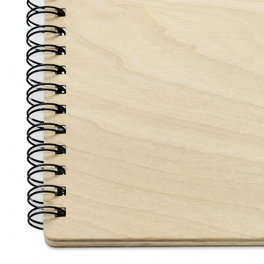 Dodatkowe ujęcie: Album tradycyjny spirala 24x29 cm 40 stron SPCS20PLYWOOD