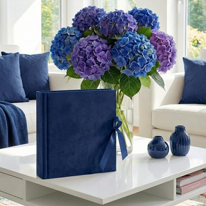 Album kieszeniowy szyty 10x15 cm 100 zdjęć KD46100VELVETINDIGO