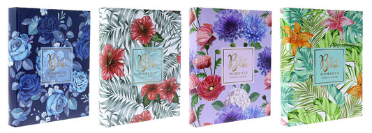 Album kieszeniowy szyty 10x15 cm 200 zdjęć KD46200FLOWER10
