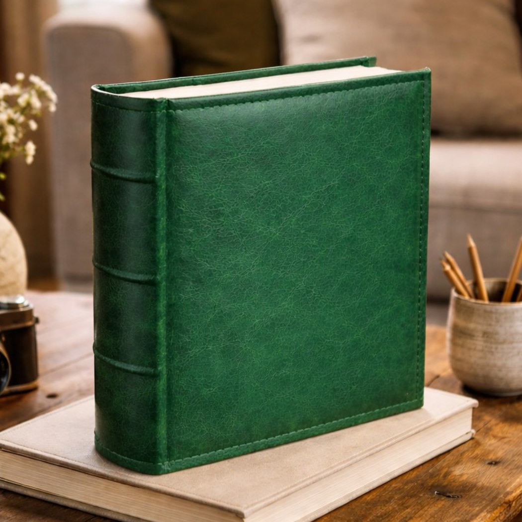 Album kieszeniowy szyty 10x15 cm 200 zdjęć KD46200ROYALGREEN
