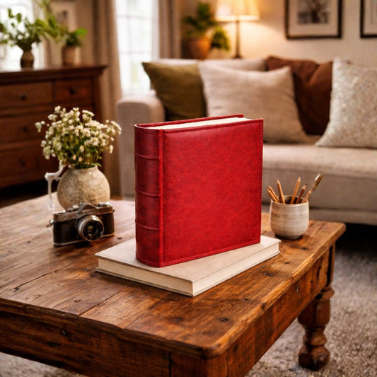 Album kieszeniowy szyty 10x15 cm 200 zdjęć KD46200ROYALRED