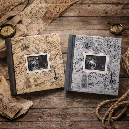 Album kieszeniowy szyty 10x15 cm 200 zdjęć KD46200TRAVEL4