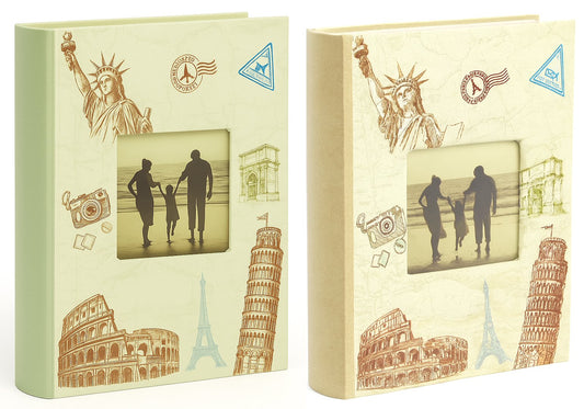 Album kieszeniowy szyty 10x15 cm 200 zdjęć KD46200TRAVEL5H - zdjęcie 2