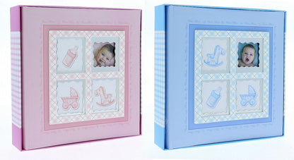 Album kieszeniowy szyty 10x15 cm 200 zdjęć KD46200WBBABY-6
