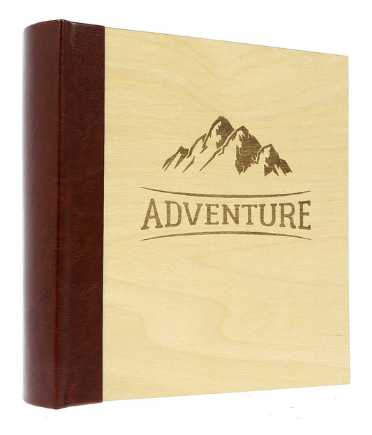 Album kieszeniowy szyty 10x15 cm 200 zdjęć KD46200WOODADVENTURE