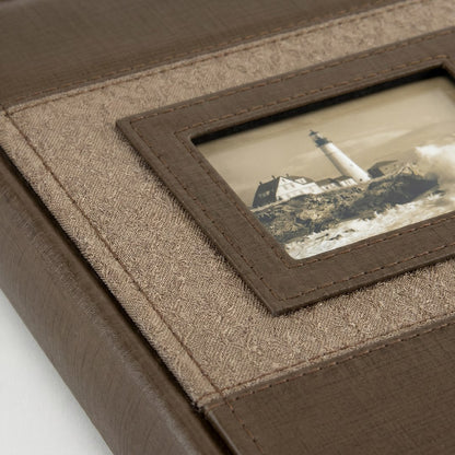 Album kieszeniowy szyty 13x18 cm 200 zdjęć KD57200FASHIONBROWN