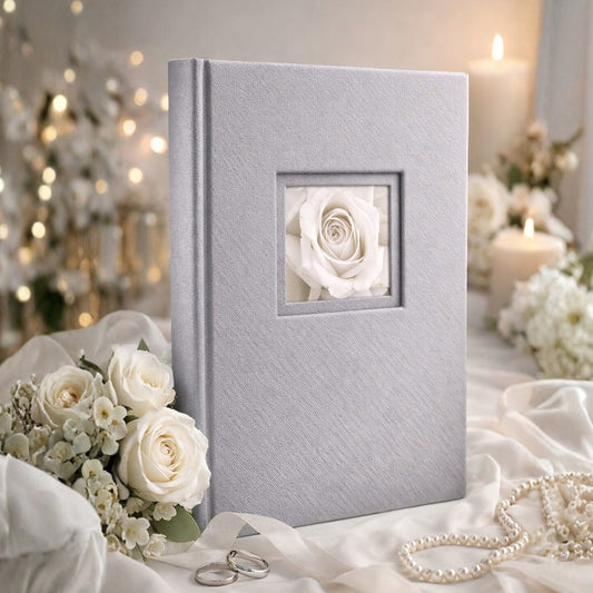 Album kieszeniowy szyty 13x18 cm 50 zdjęć KD5750LOVESILVER