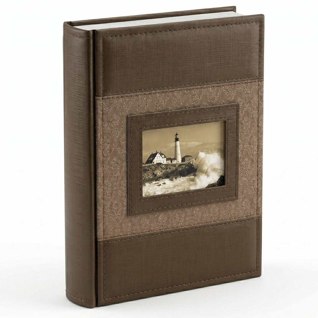 Album kieszeniowy szyty 15x21 cm 100 zdjęć KD68100FASHIONBROWN