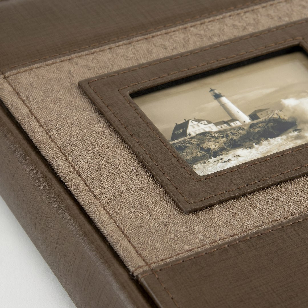 Album kieszeniowy szyty 15x21 cm 100 zdjęć KD68100FASHIONBROWN