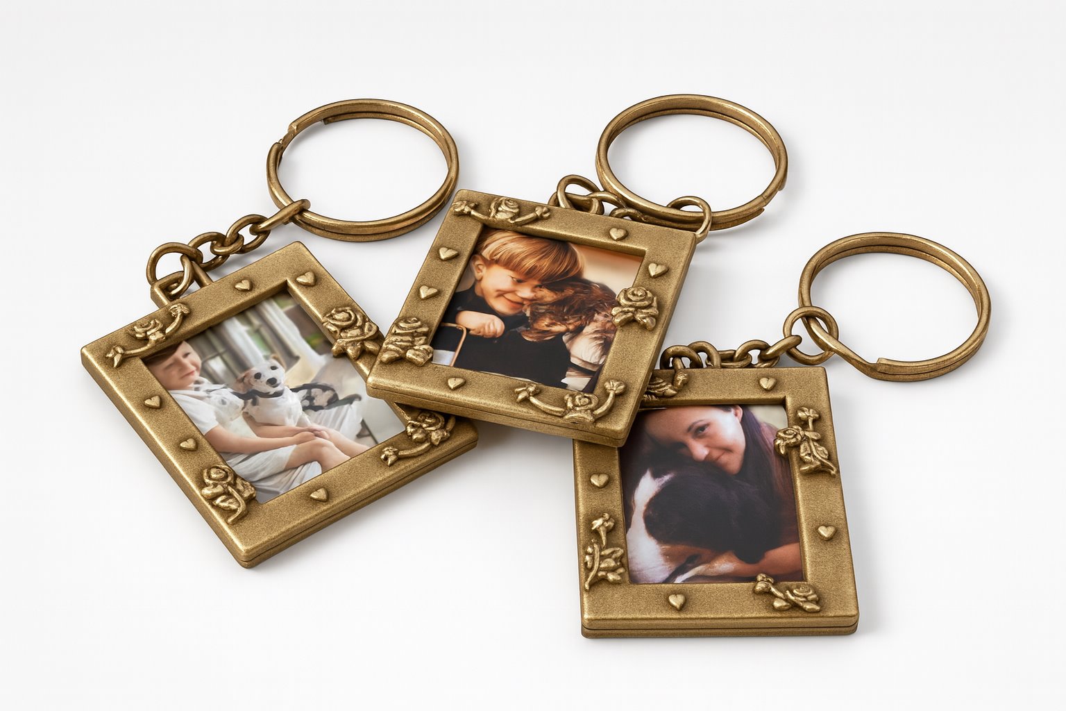 Ramka  3x4cm KEYFRAMEGOLD