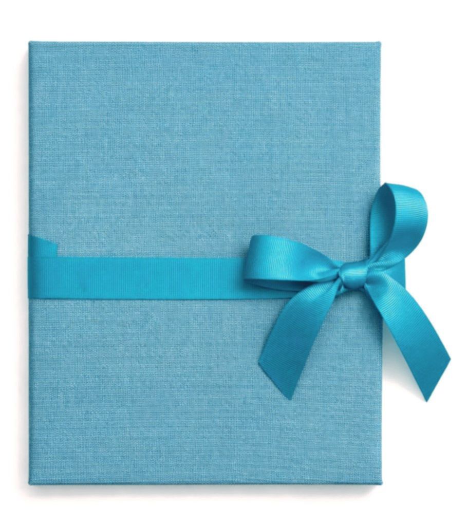 Album typu "jamnik" 10x15/12 LP46 LINEN AZURE