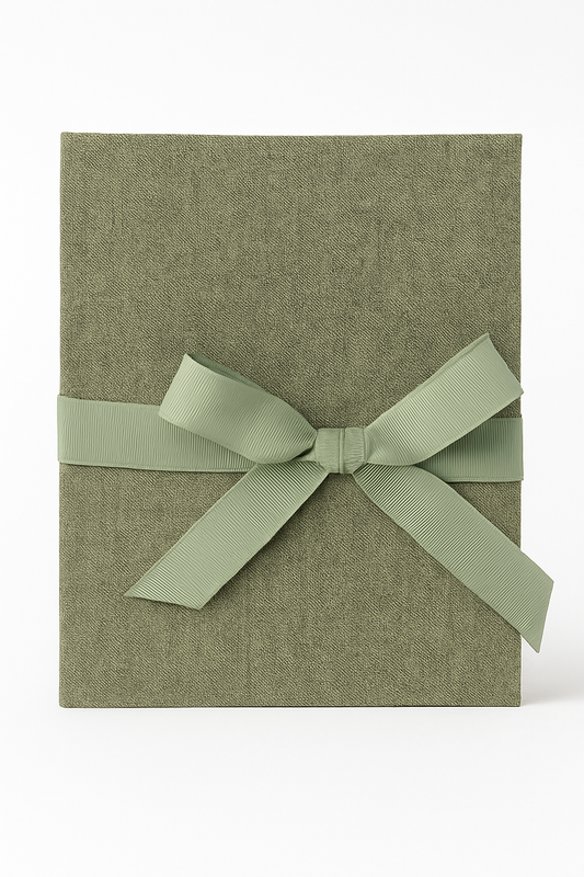 Album typu "jamnik" 10x15/12 LP46 LINEN OLIVE