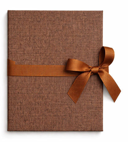 Album typu "jamnik" 13x18/12 LP57 LINEN ESPRESSO