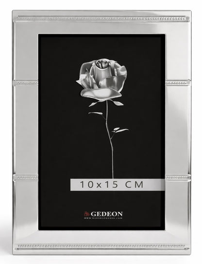 Ramka metalowa dekoracyjna 10x15cm MF044S