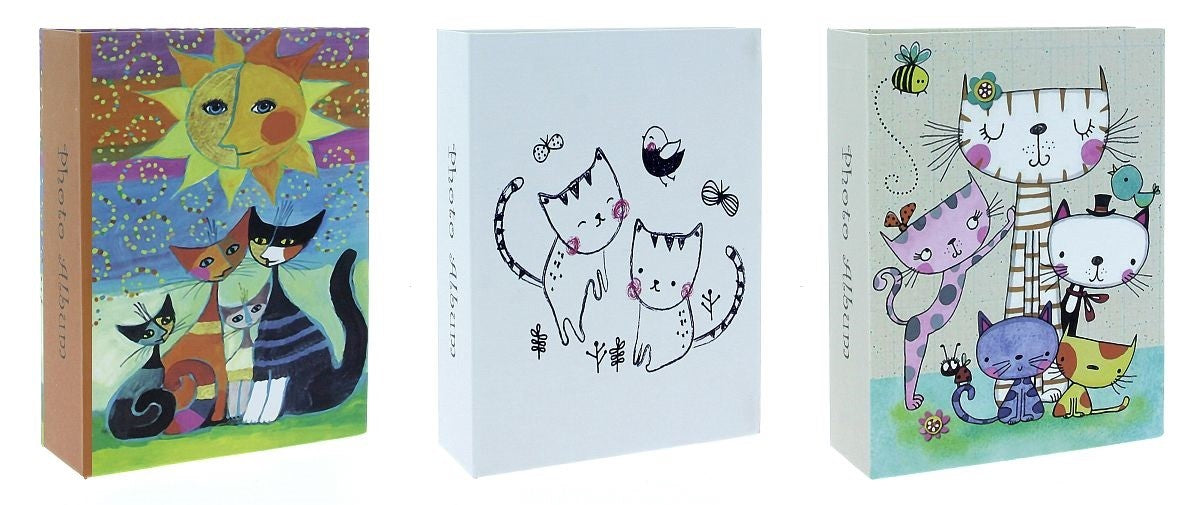 Album kieszeniowy klejony 10x15 cm 100 zdjęć MM46100CATS