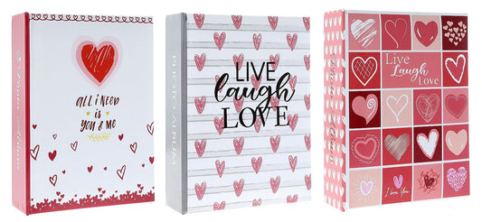 Album kieszeniowy klejony 10x15 cm 100 zdjęć MM46100HEART — zdjęcie 1