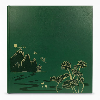 Album kieszeniowy nitowany 10x15 cm 500 zdjęć SB46500LOTUS-GREEN — zdjęcie 1