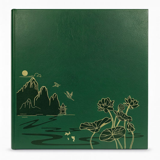 Album kieszeniowy nitowany 10x15 cm 500 zdjęć SB46500LOTUS-GREEN — zdjęcie 1