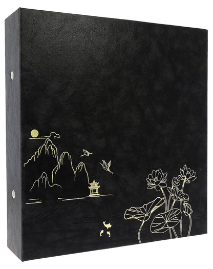 Album kieszeniowy nitowany 10x15 cm 1000 zdjęć SBC461000LOTUS-BLACK - zdjęcie 2