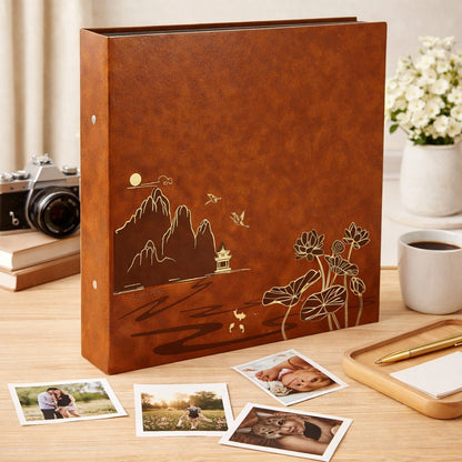 Album kieszeniowy nitowany 10x15 cm 1000 zdjęć SBC461000LOTUS-BROWN
