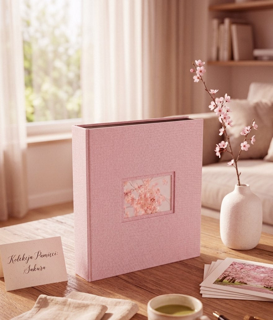Album kieszeniowy nitowany 10x15 cm 800 zdjęć SBC46800ART203PINK