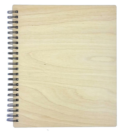 Album tradycyjny spirala 24x29 cm 40 stron SPCS20PLYWOODB
